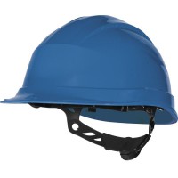 Quartz Up 3 Rotor Adjustment Safety Helmet Hard Hat - Blue
